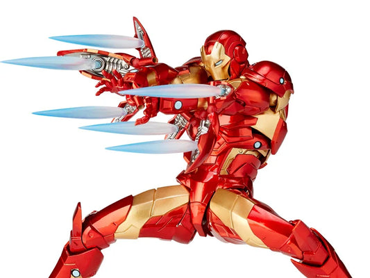 Figure Complex Amazing Yamaguchi Revoltech No. 013 Iron Man Bleeding Edge Armor (OPEN BOX/COMPLETE)