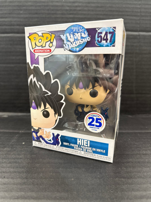 Funko Pop! Yu Yu Hakusho Hiei 547 Funimation 25 Years (Grade A)