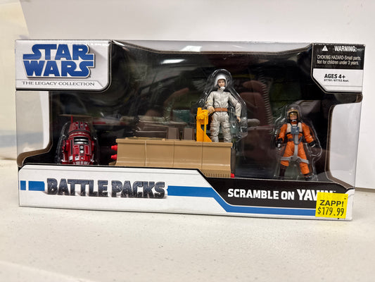 Star Wars Legacy Collection Battle Packs Scramble on Yavin