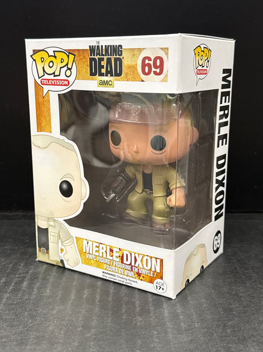 Funko Pop! Walking Dead Merle Dixon 69 (Grade A-)