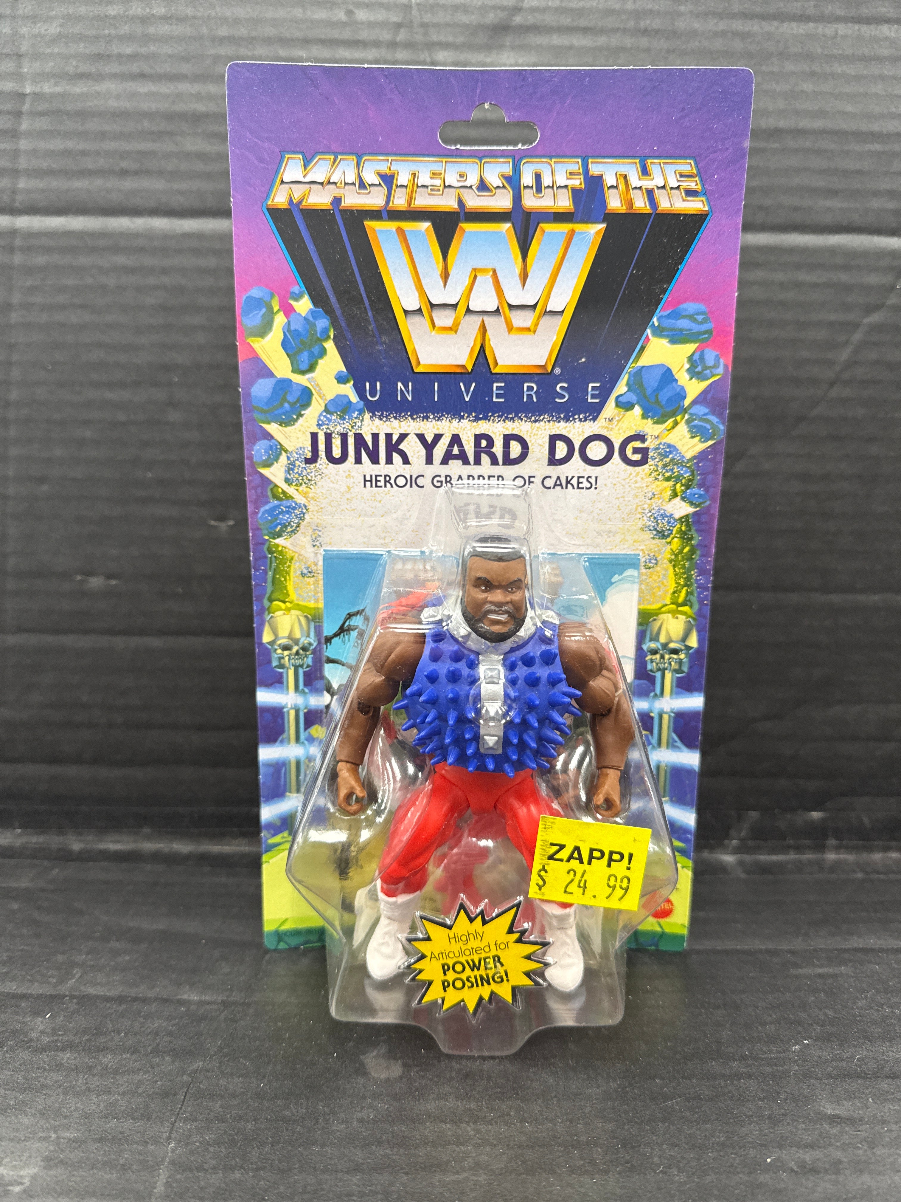 Figurine Masters Of The WWE Universe – Junkyard Dog (Neuf)