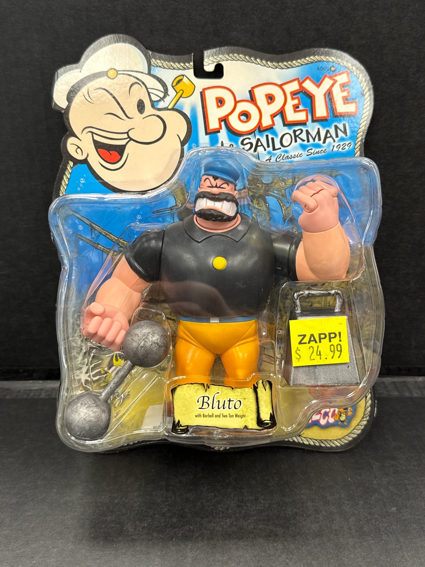 Popeye Bluto Action Figure 2001