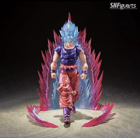 SH Figuarts Dragon Ball Super Super Saiyan God Son Goku Kaio-Ken Event Exclusive Color Edition