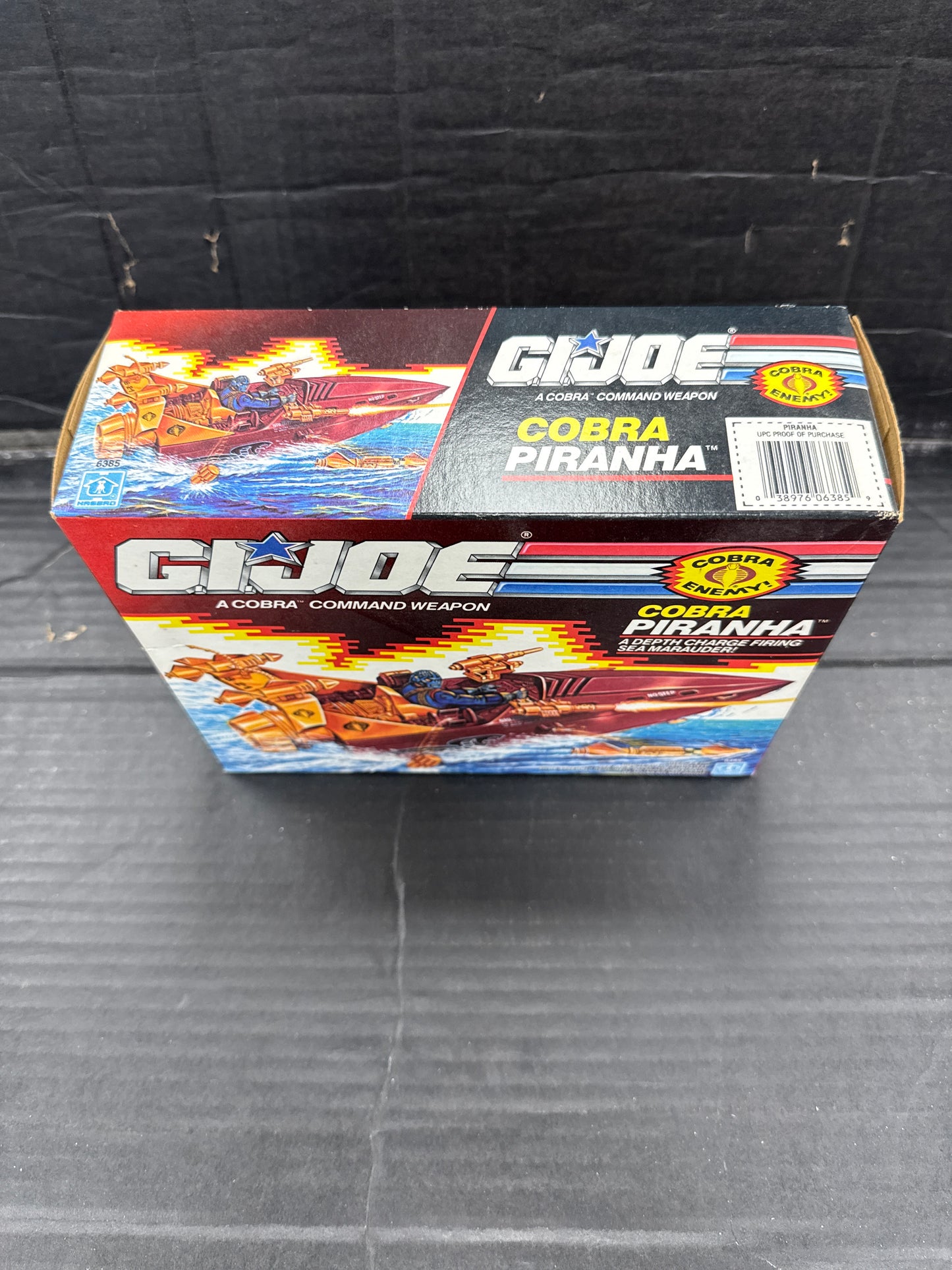 GI Joe Cobra Piranha 1989 Vintage New In Box