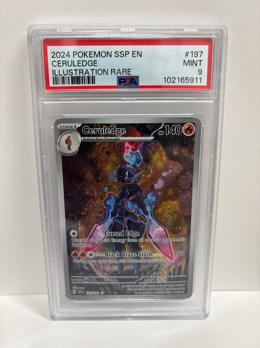 Pokémon Ceruledge 197/191 PSA 9