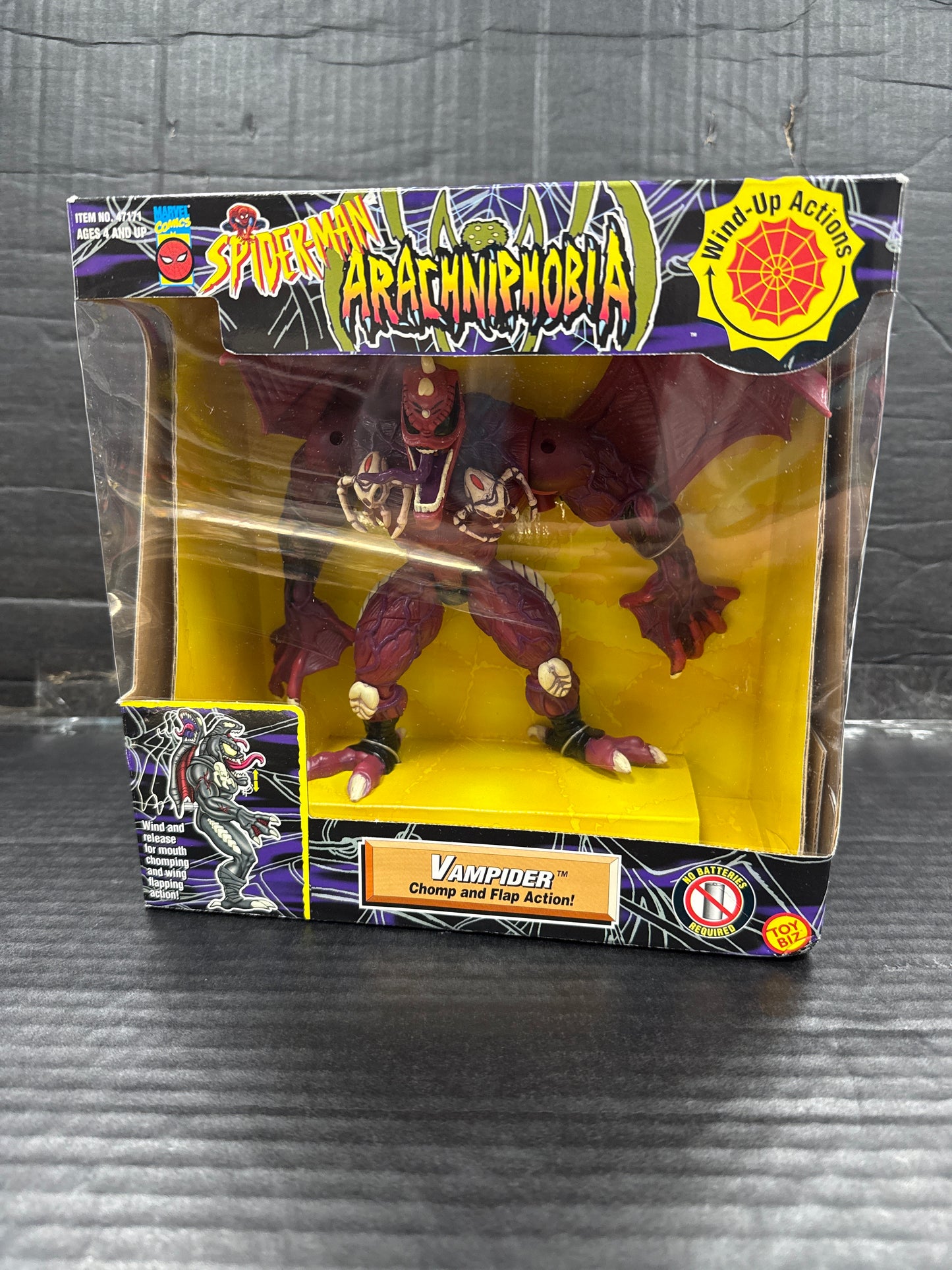 Spider-Man The Animated Series Arachniphobia Vampider Vintage NEW SEALED 1996