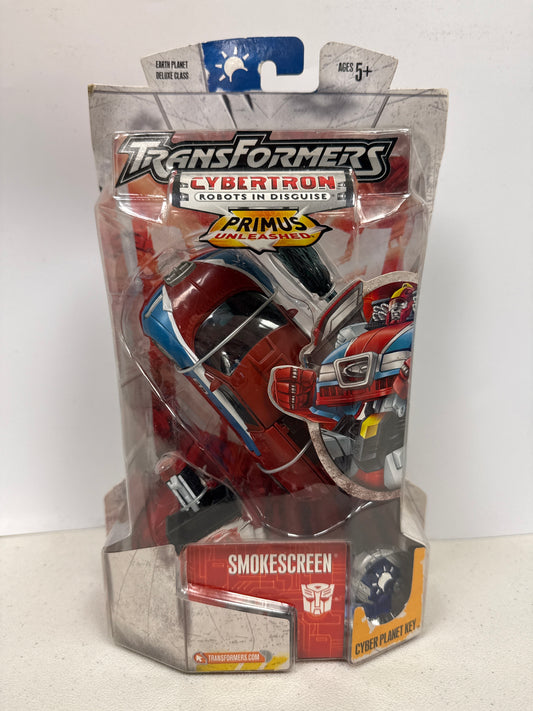 Transformers Cybertron Robots in Disguise Deluxe Class Smokescreen 2006 (Non-Mint Box)