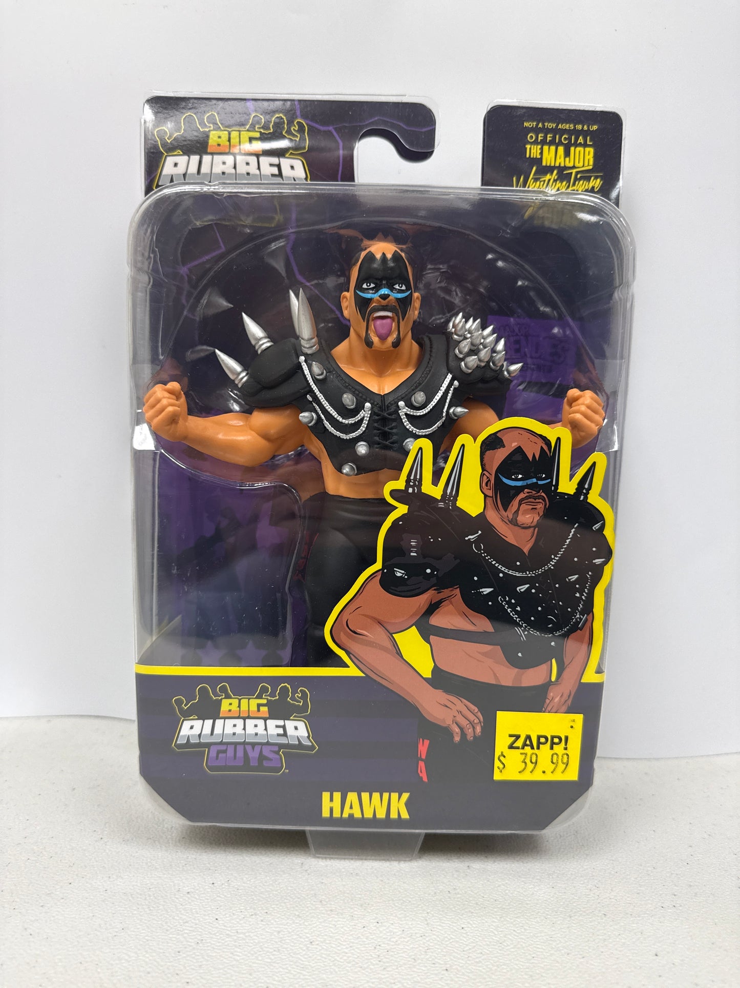 Major Wrestling Figure Podcast Big Rubber Guys Hawk