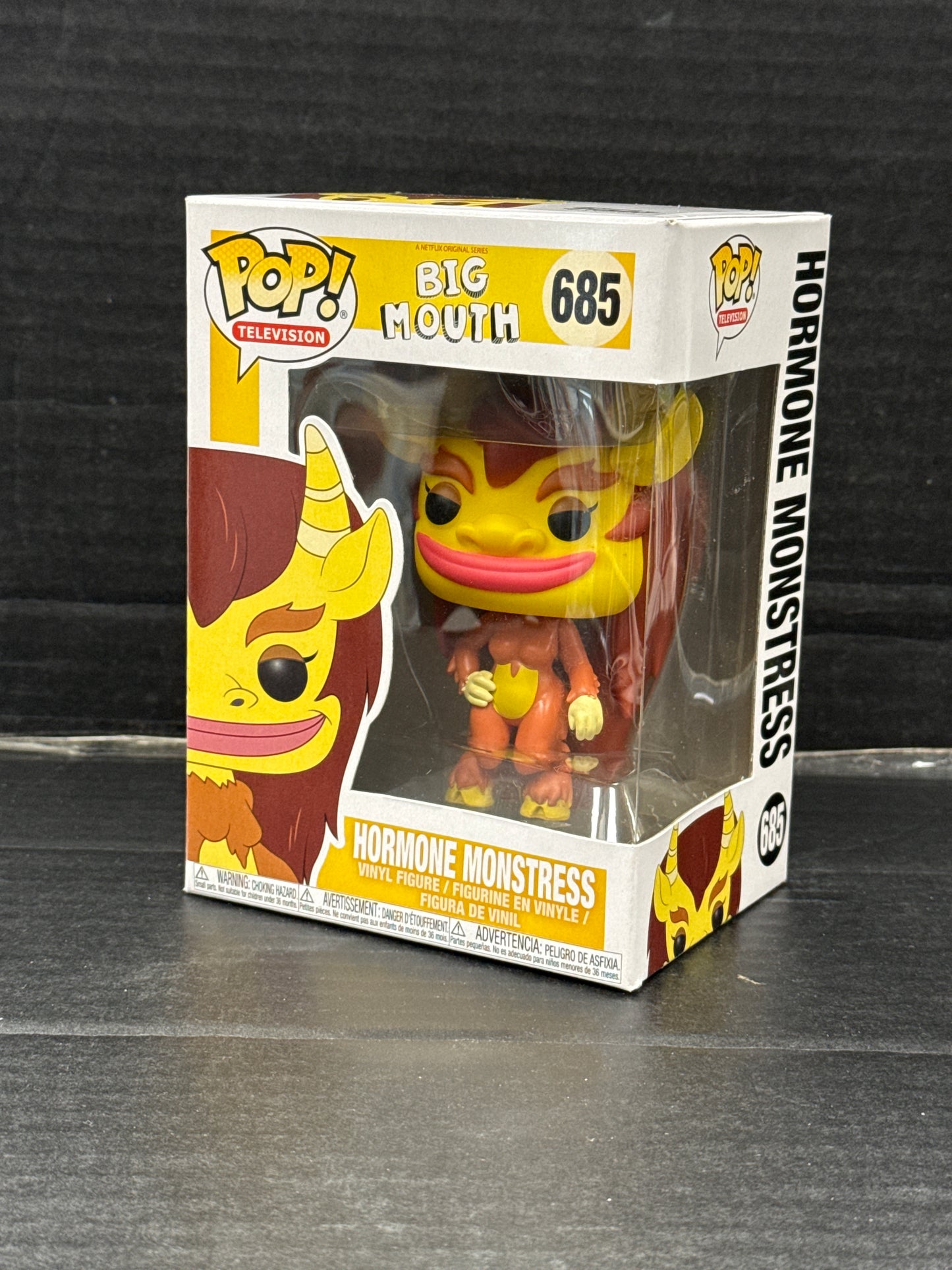 Funko Pop! Big Mouth Hormone Montress 685 (Grade A-)