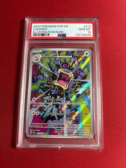 Pokemon Loudred 212/182 PSA 10