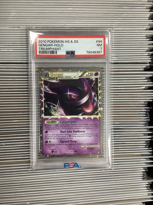 Pokemon Gengar 94/102 PSA 7