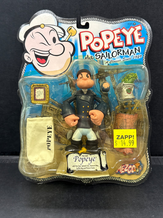 Popeye Pea Coat Popeye Action Figure 2001