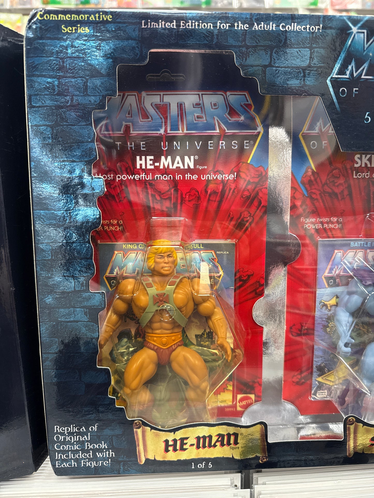 Masters of the Universe Commemorative Series 5 Pack JC Penny 2001 (Box Corners Dented)