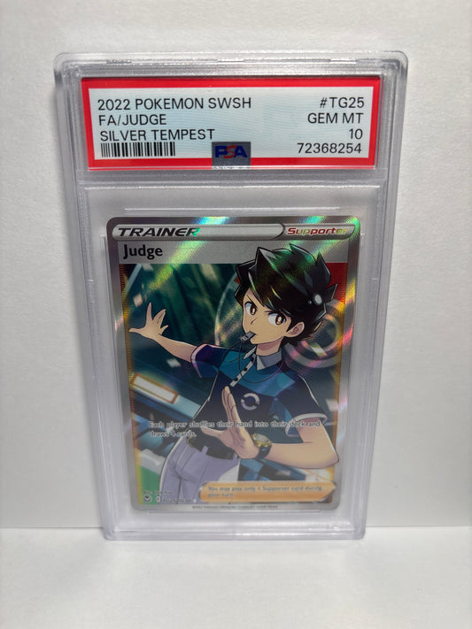 Pokemon Judge TG25/TG30 PSA 10