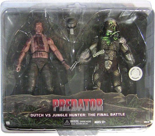 NECA Predator Dutch vs Jungle Hunter: The Final Battle 2 Pack Toys R Us Exclusive