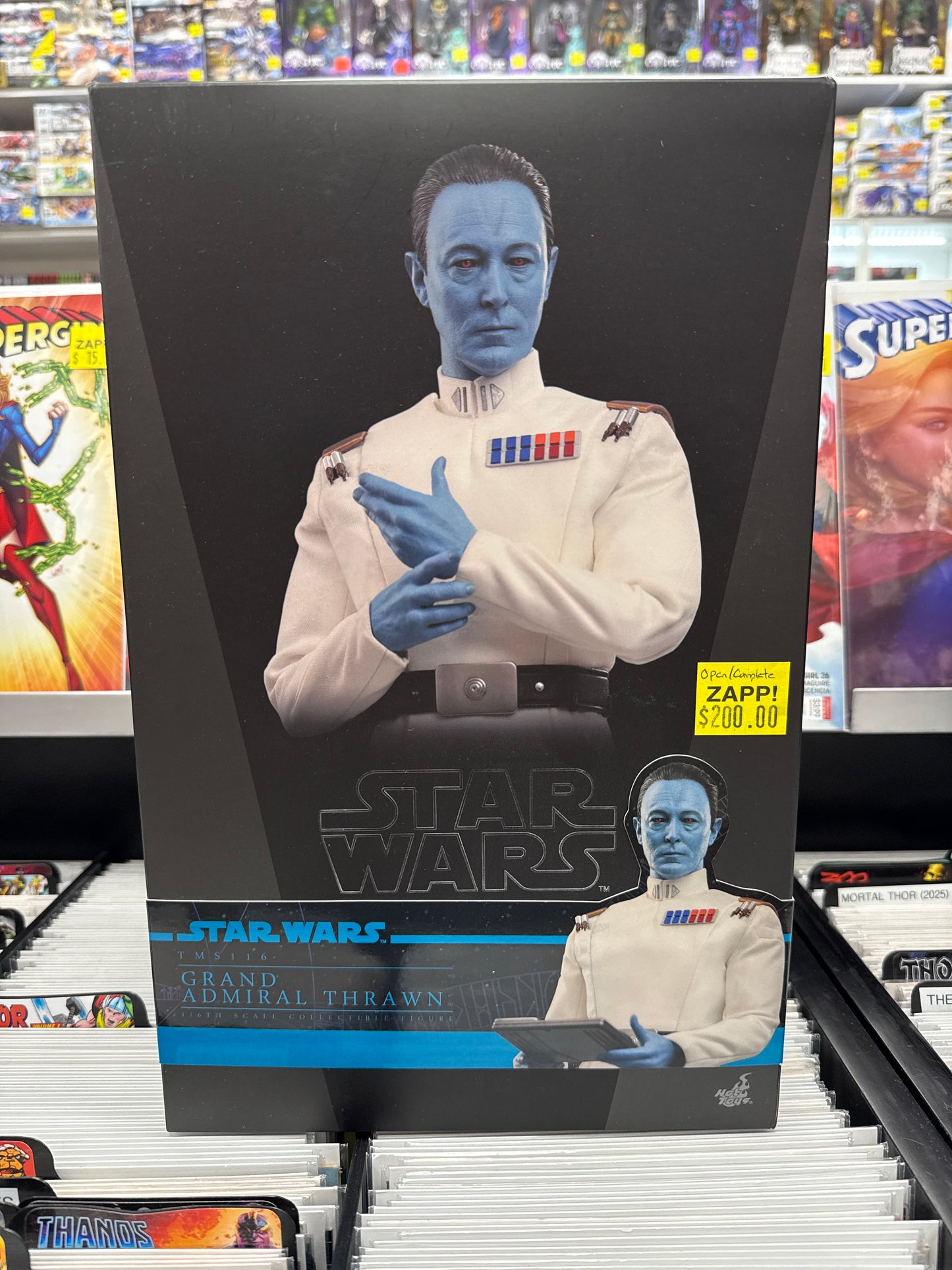 Hot Toys Star Wars Grand Admiral Thrawn TMS116 1/6 Scale (Open Box/Complete)