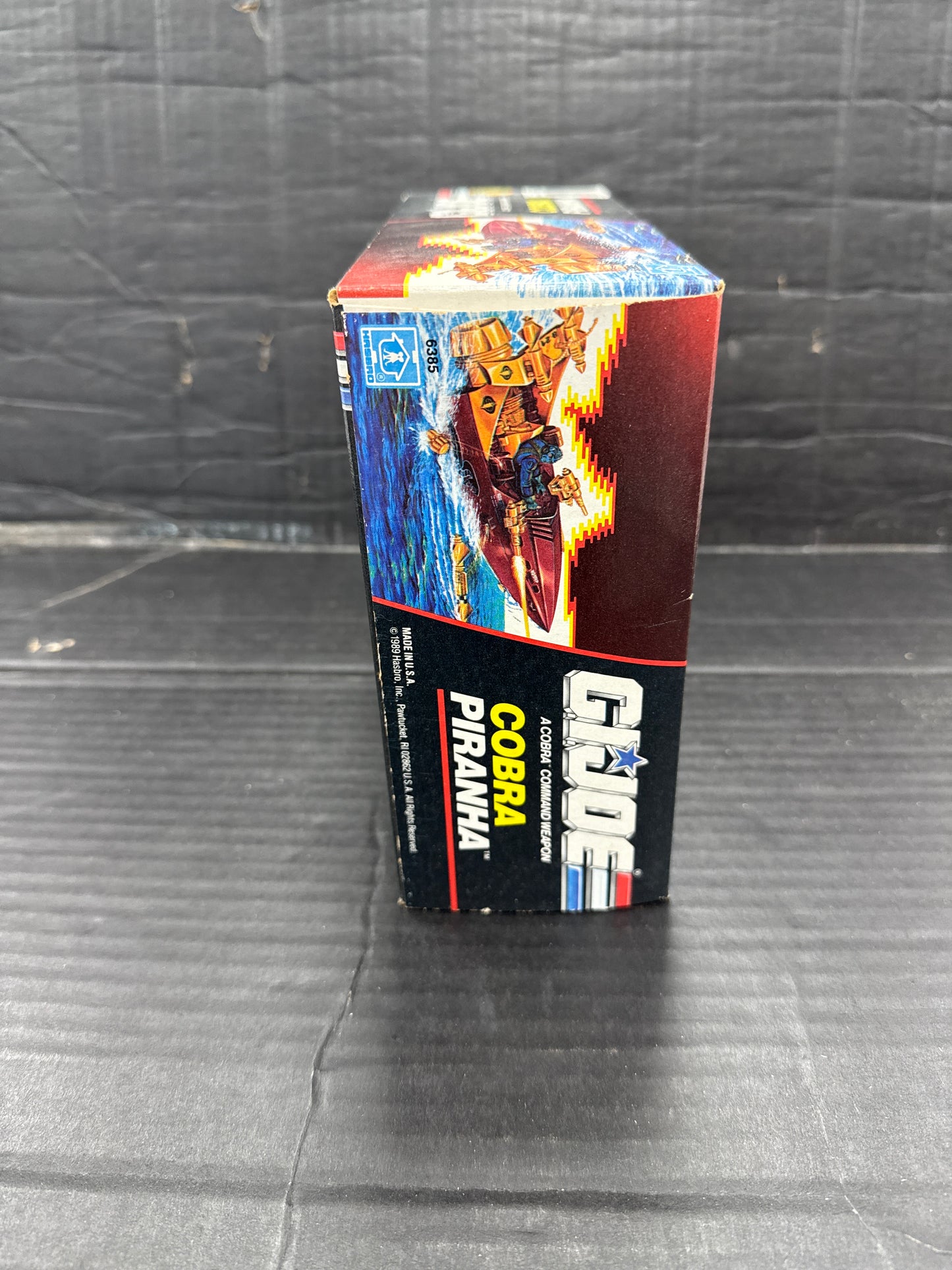 GI Joe Cobra Piranha 1989 Vintage New In Box