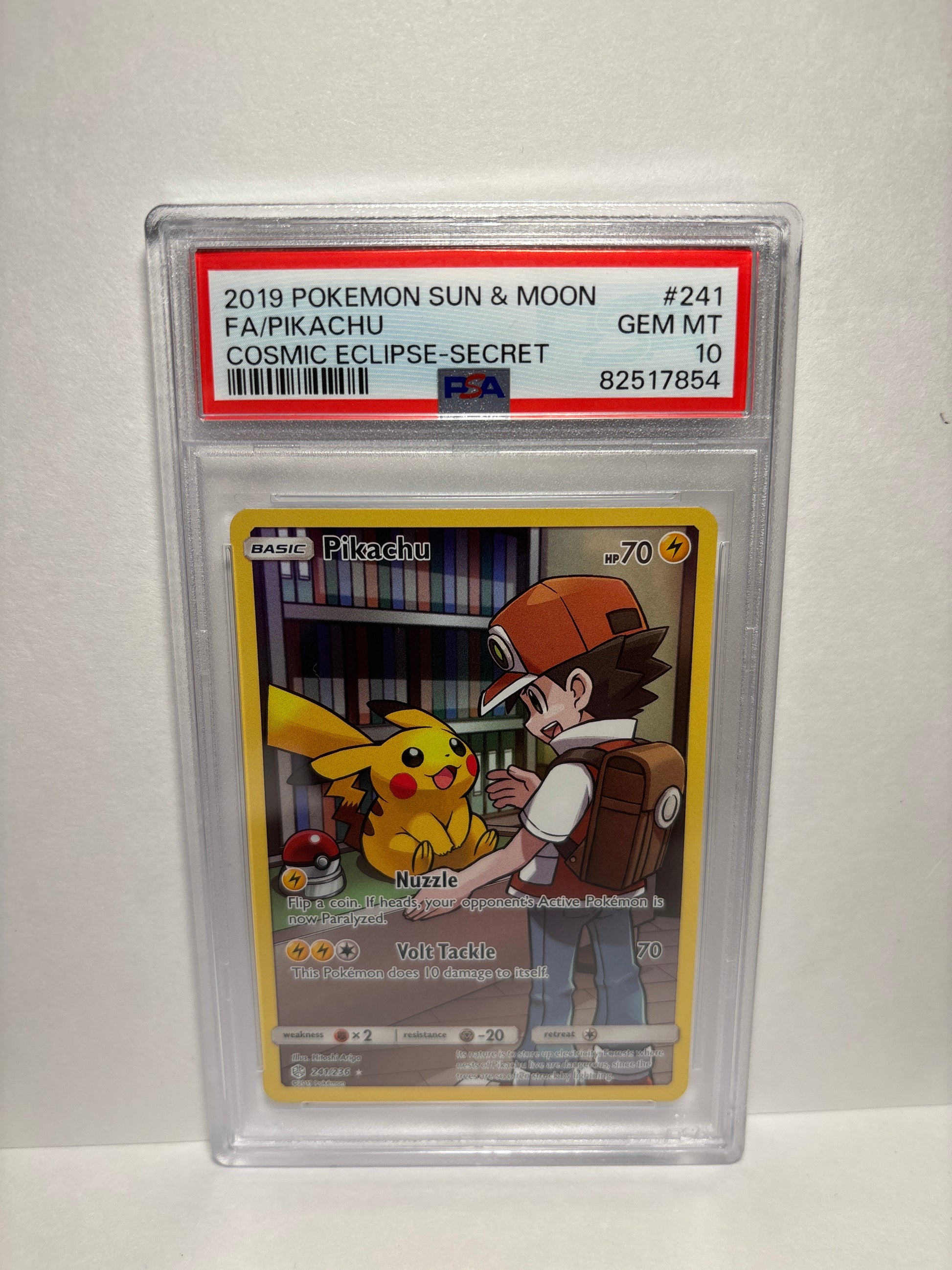 Pokemon Pikachu 241/236 PSA10 Zapp! Comics Pokemon Pikachu 241/236 PSA10 Zapp! Comics