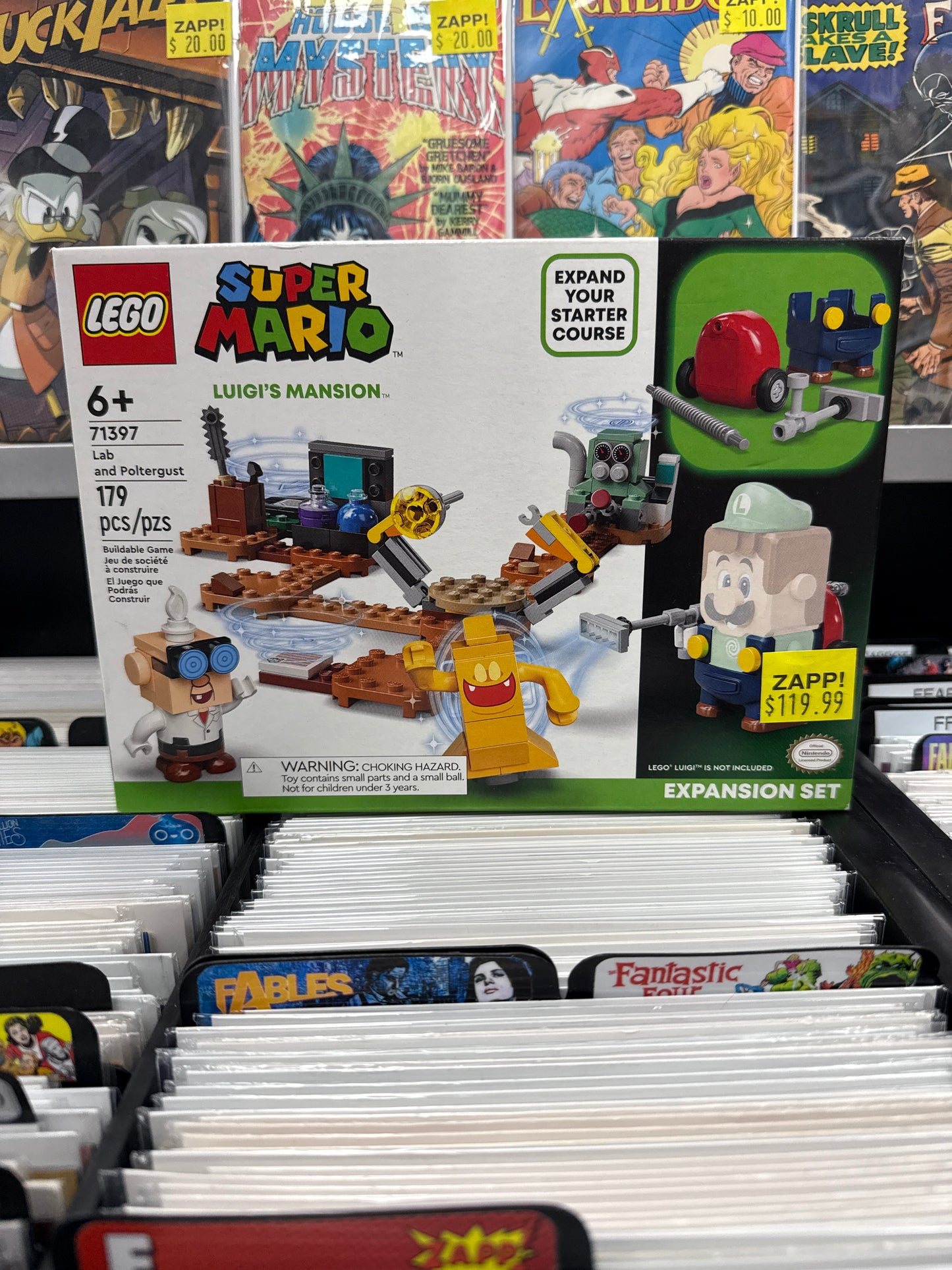 LEGO Super Mario Luigi’s Mansion Lab and Poltergust