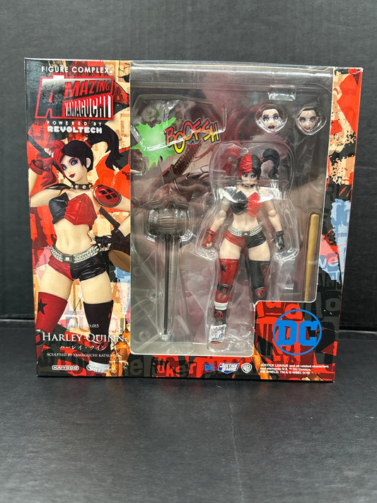 Amazing Yamaguchi Revoltech Harley Quinn No.015 (Open Box/Complete)
