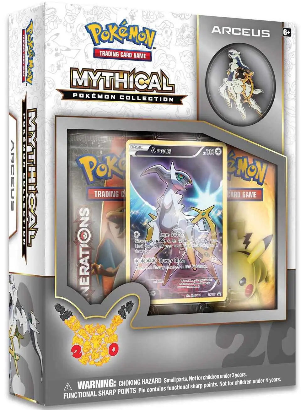Pokemon Generations Mythical Pokemon Collection Arceus