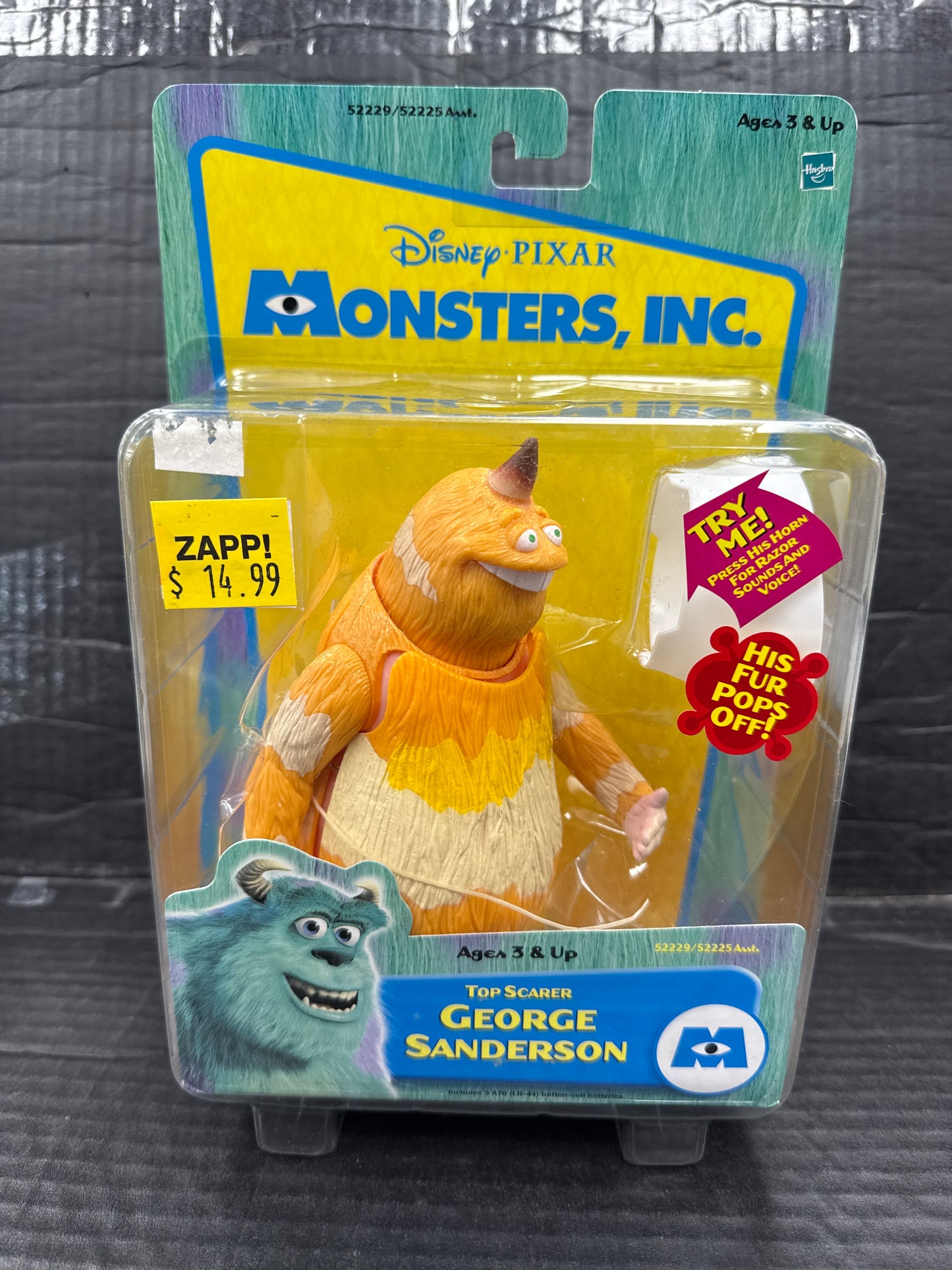 Monsters Inc George Sanderson 2001 (Non-Mint Box)