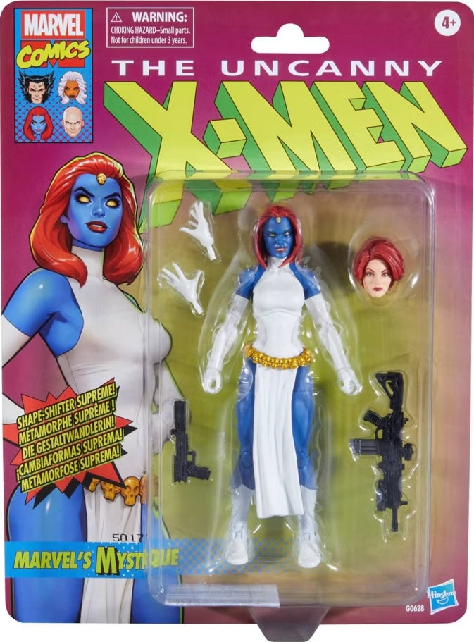 Marvel Legends X-Men Mystique Retro Card Exclusive