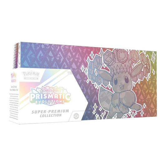 Pokémon Scarlet & Violet Prismatic Evolutions Super Premium Collection