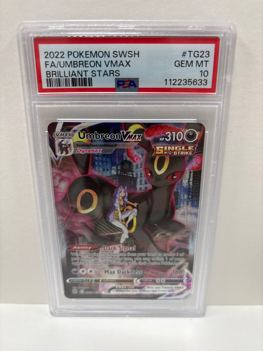 Pokemon Umbreon VMAX TG23/TG30 PSA 10