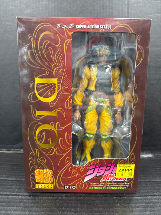 Jojo's Bizarre Adventure Super Action Statue BIG Dio (Open Box/Complete)