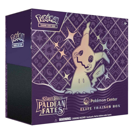 Pokemon Scarlet & Violet Paldean Fates Pokemon Center Elite Trainer Box