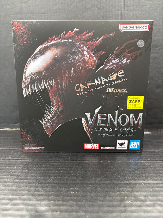 SH Figuarts Carnage (Venom: Let There Be Carnage) (Open/Complete)