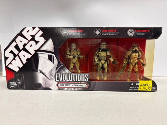 Star Wars Evolutions Clone Trooper to Stormtrooper