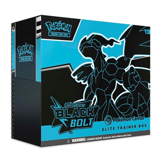 Pokemon Scarlet & Violet Black Bolt Pokemon Center Elite Trainer Box