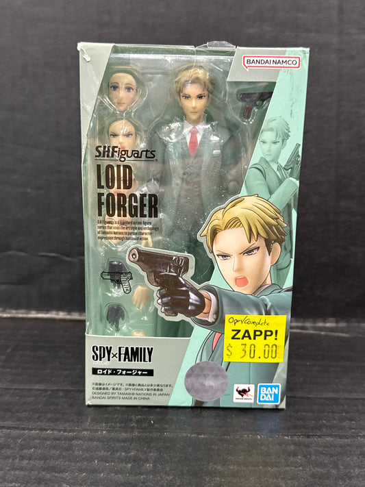 SH Figuarts Spy x Family Loid Forger (Open/Complete) (Damaged Box)