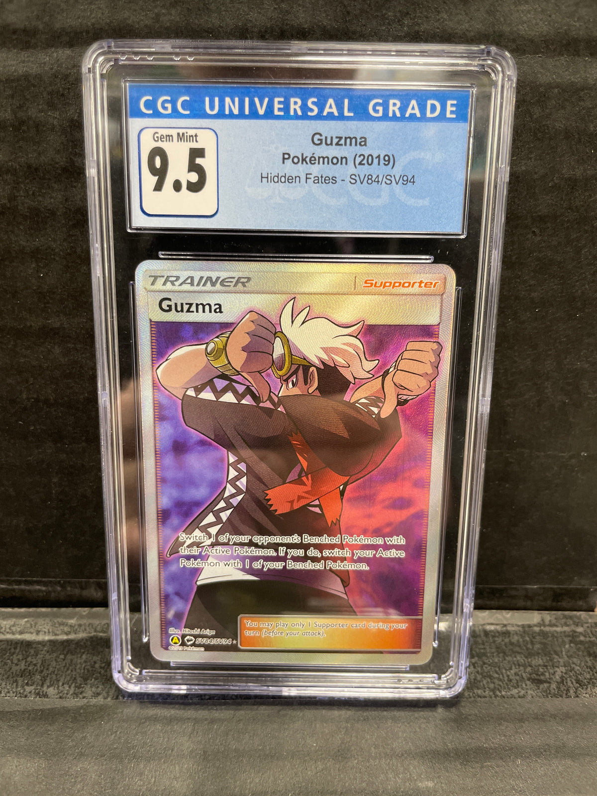 pokemon guzma card Pokémon SV84/SV94 CGC 9.5 – Zapp! Comics Printing:PCY 10 [MP] h1 switch your Active Pokemon Magic the Gathering- MTG:
