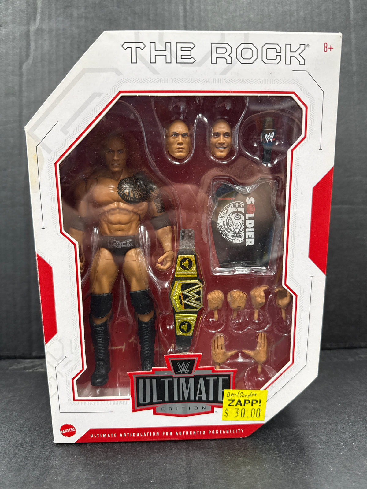 WWE Ultimate Edition The Rock (Open Box/Complete)