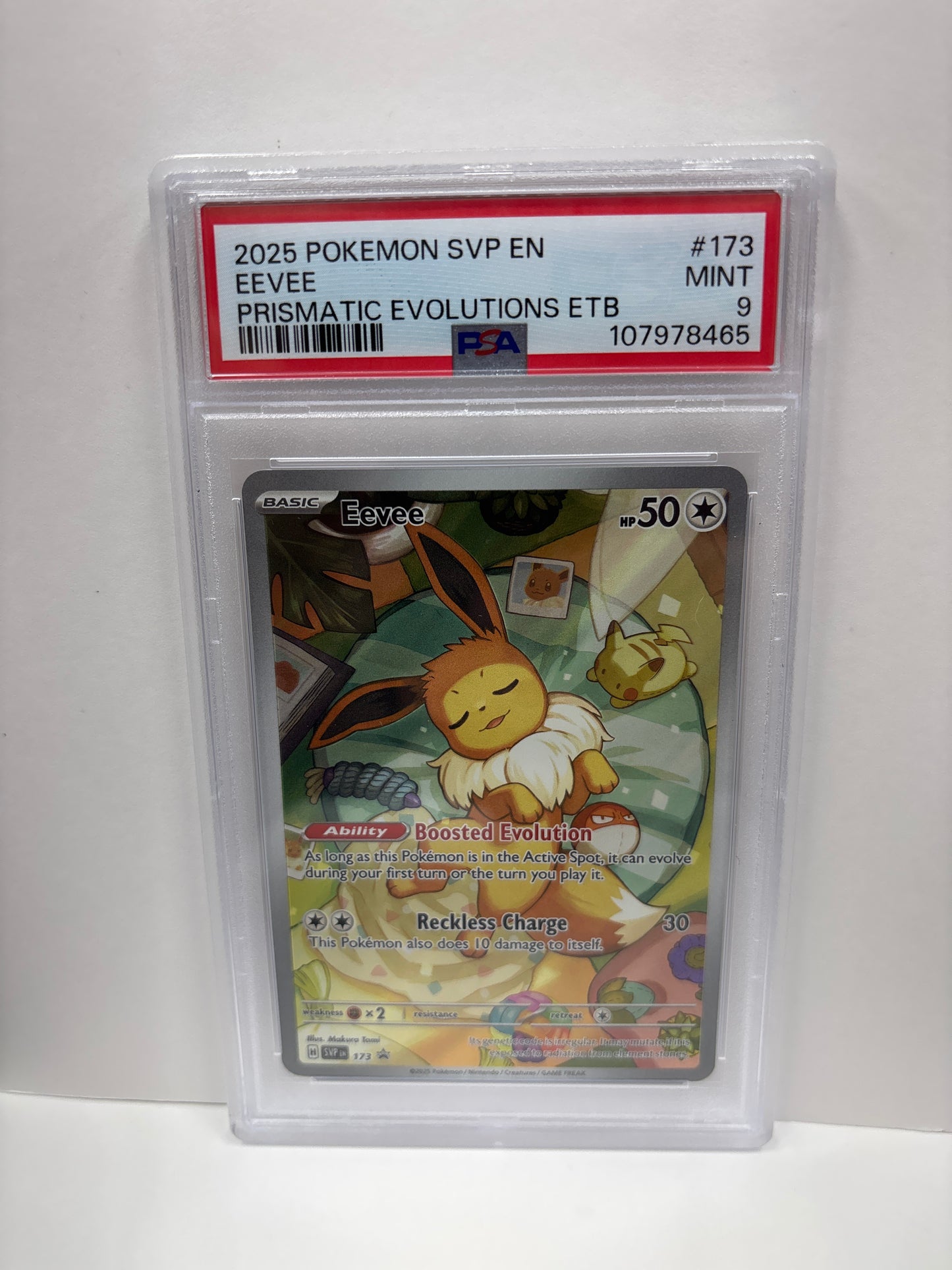 Pokemon Eevee 173 PSA 9