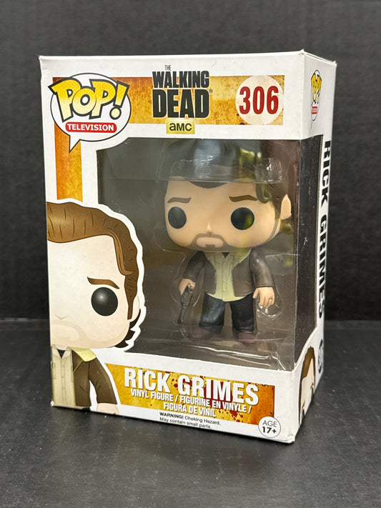 Funko Pop! The Walking Dead Rick Grimes 306 (Grade B)