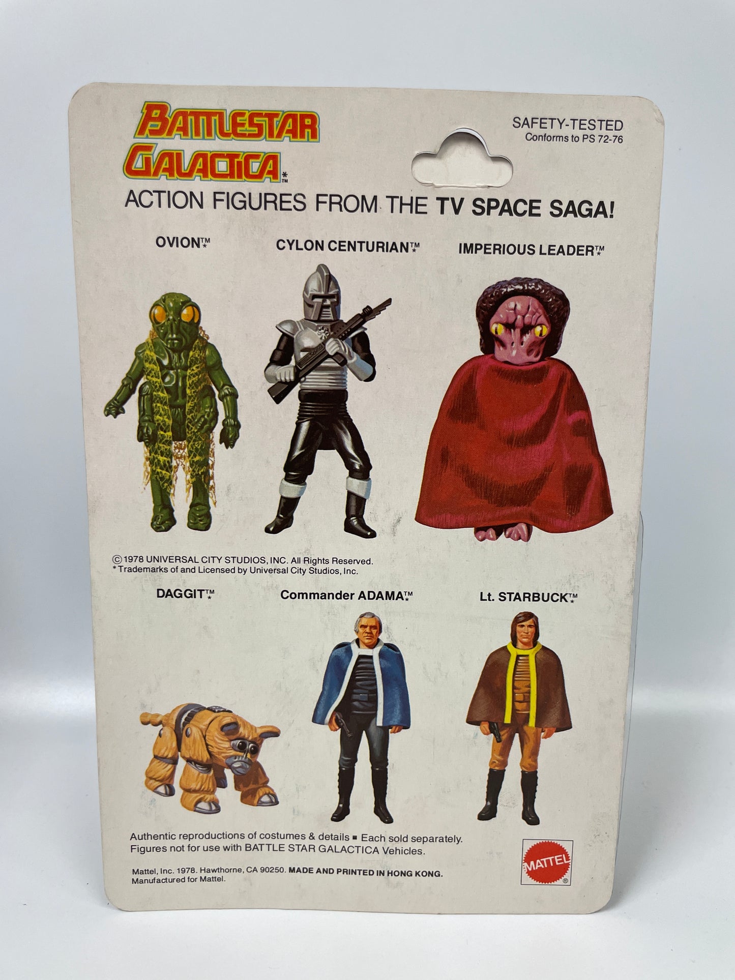 Battlestar Galactica Mattel 1978 Ovion Vintage Action Figure