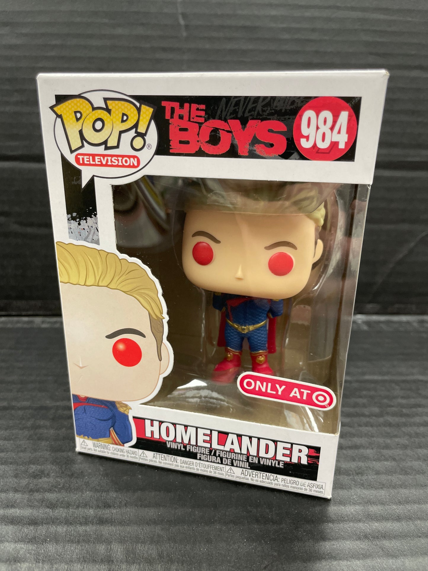 Funko Pop! The Boys Homelander 984 Target Exclusive (Grade B+)