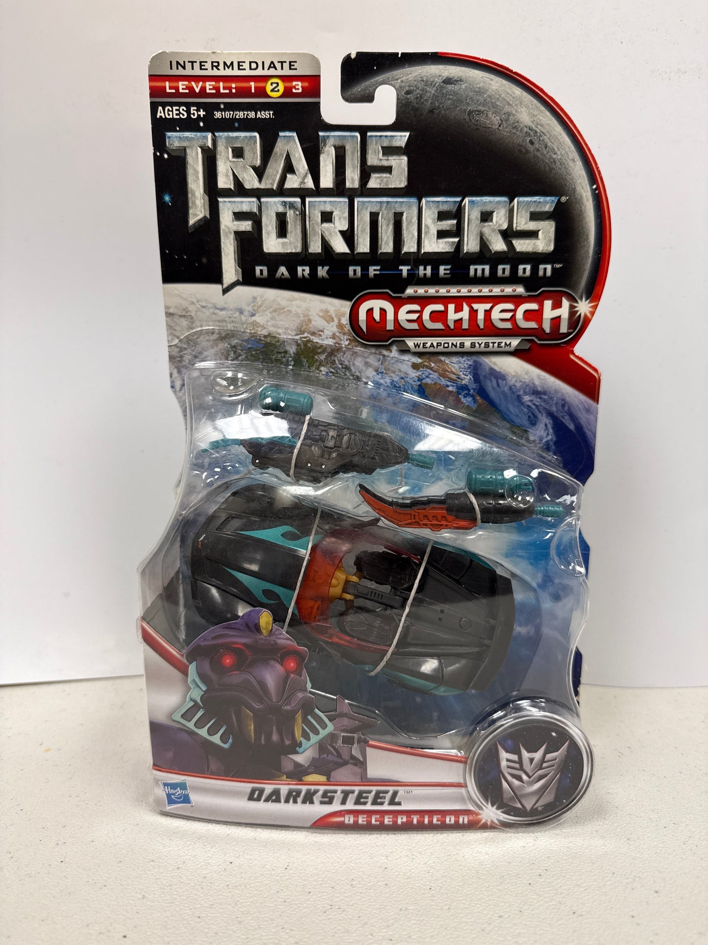 Transformers Dark of the Moon Deluxe Class Darksteel (Non-Mint Box)