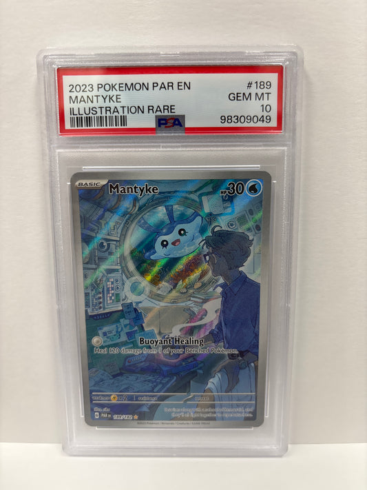 Pokemon Mantyke 189/182 PSA 10