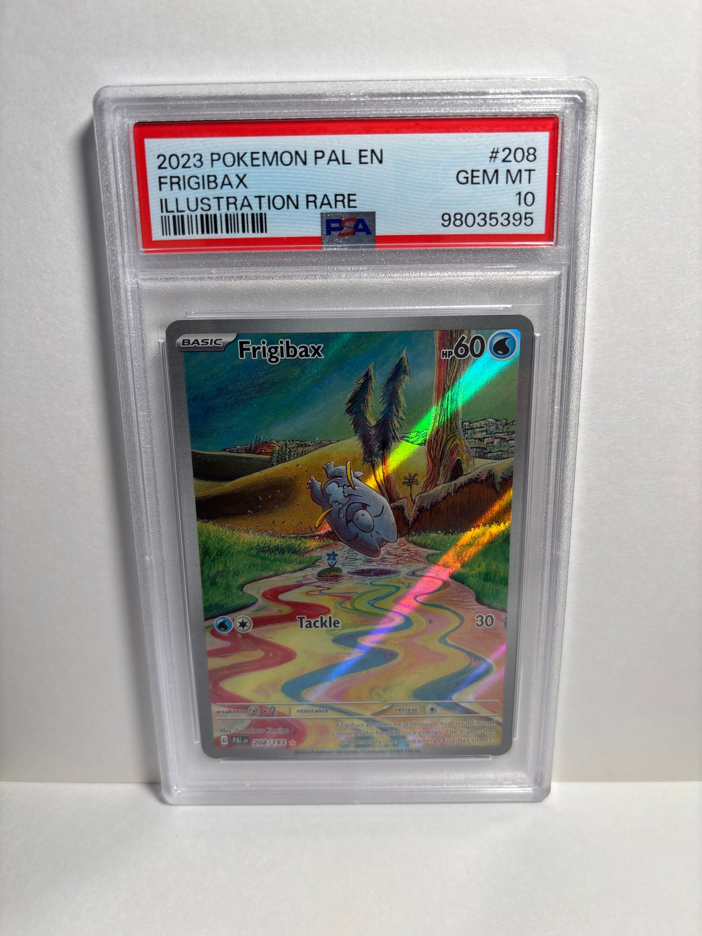Pokemon Frigibax 208/193 PSA 10