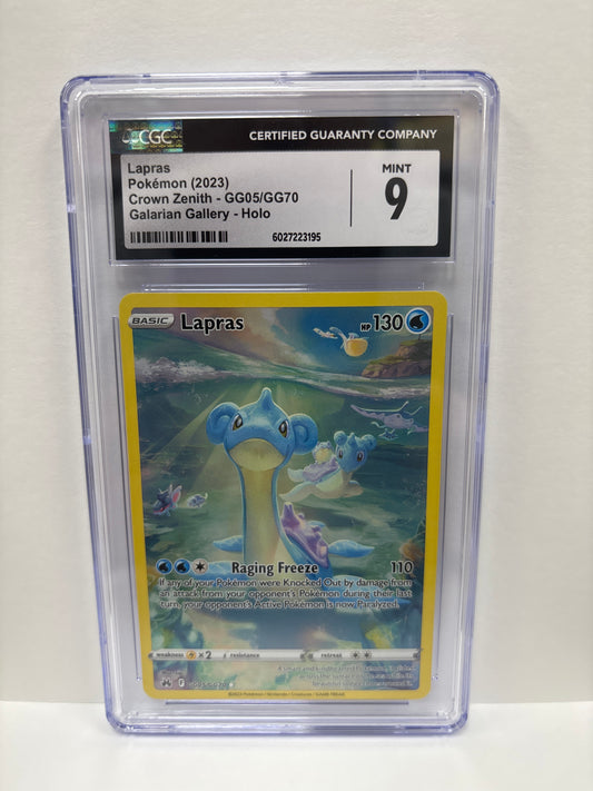 Pokemon Lapras GG05/GG70 CGC 9