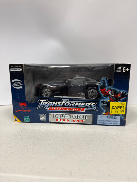 Transformers Alternators Dodge Viper Dead End 2004 (Non-Mint)