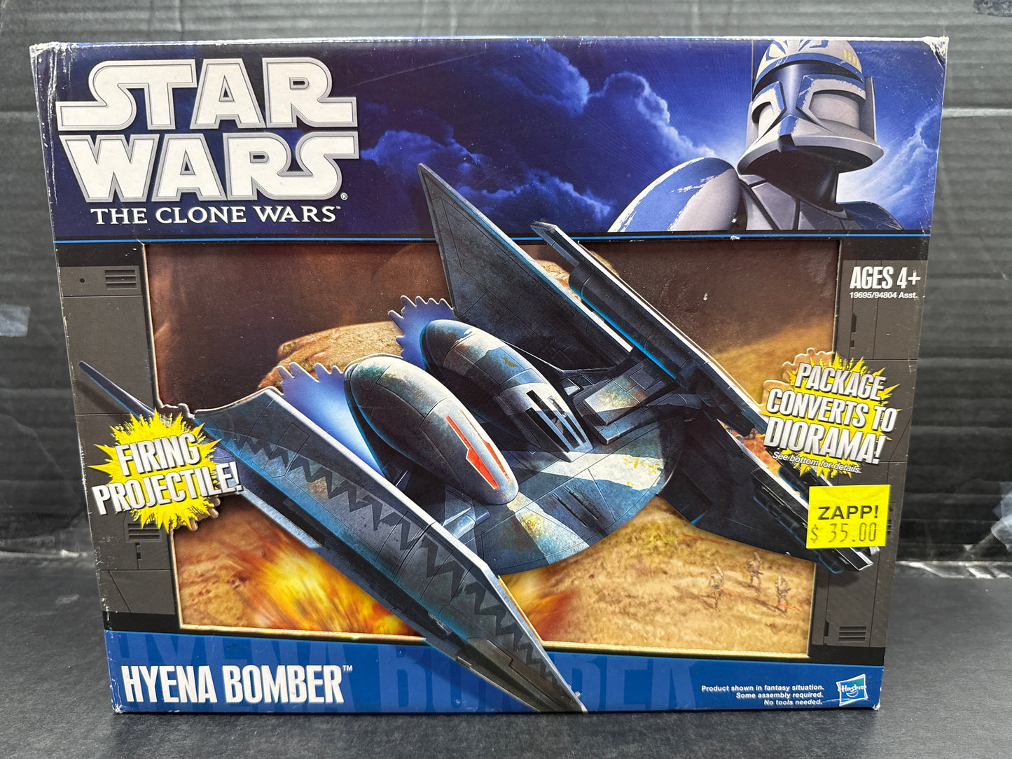 Star Wars The Clone Wars Hyena Bomber (Open Box/Unused)