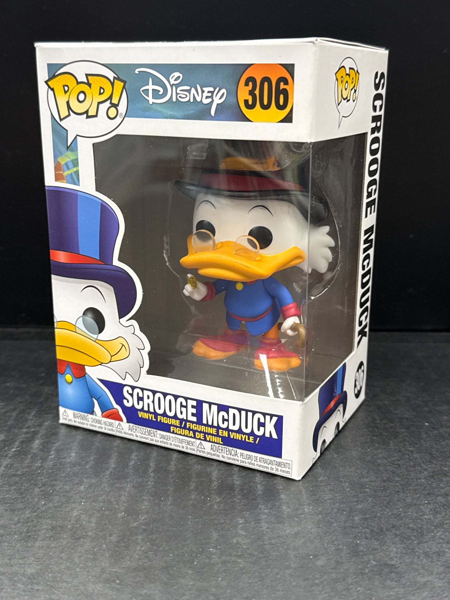 Funko Pop! Disney Scrooge McDuck 306 (Grade A-)