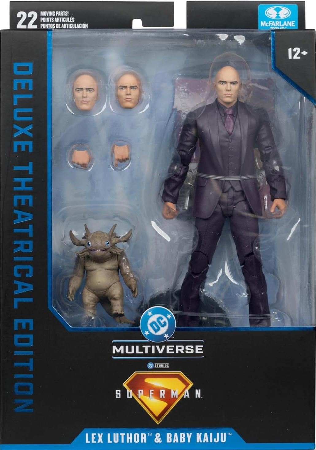 DC Multiverse Deluxe Theatrical Edition Superman Lex Luthor & Baby Kaiju