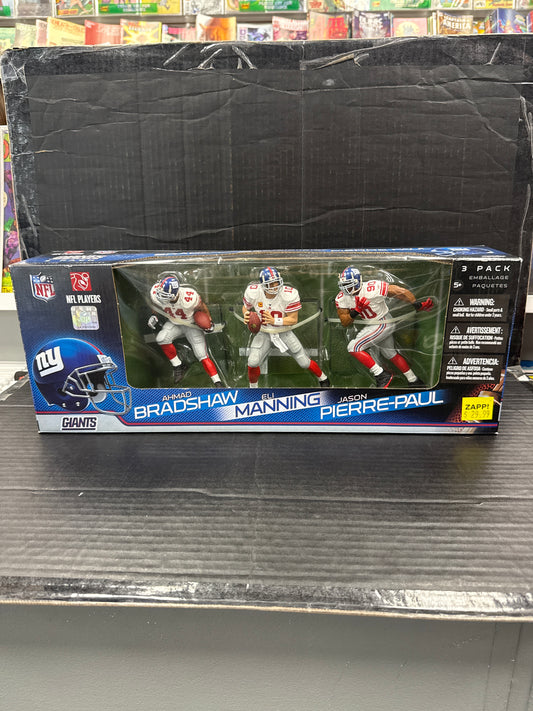 McFarlane NFL Giants Ahmad Bradshaw Eli Manning Jason Pierre-Paul